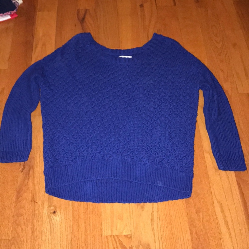 Blue sweater